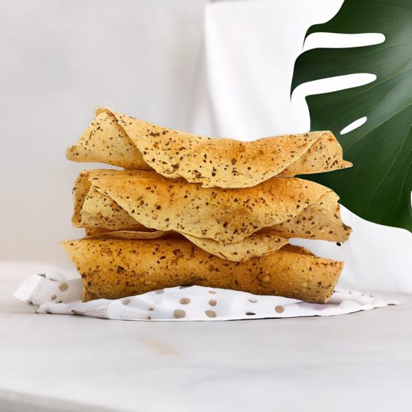 Garlic Papad - 250 gm - Image 2