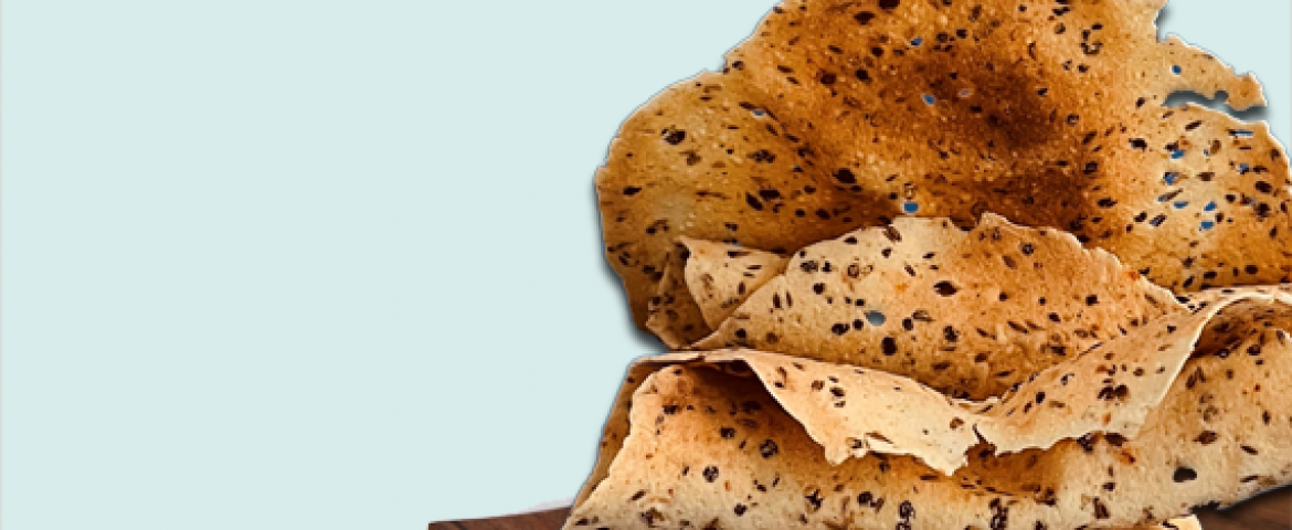 What are the different flavours of papad?